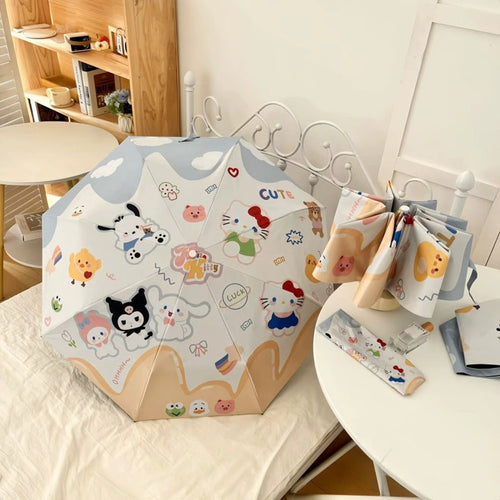 Hello kitty and friends umbrella