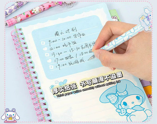 Hello kitty and friends stationary set