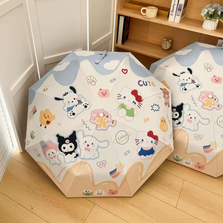 Hello kitty and friends umbrella