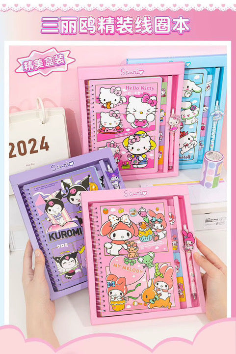 Hello kitty and friends stationary set